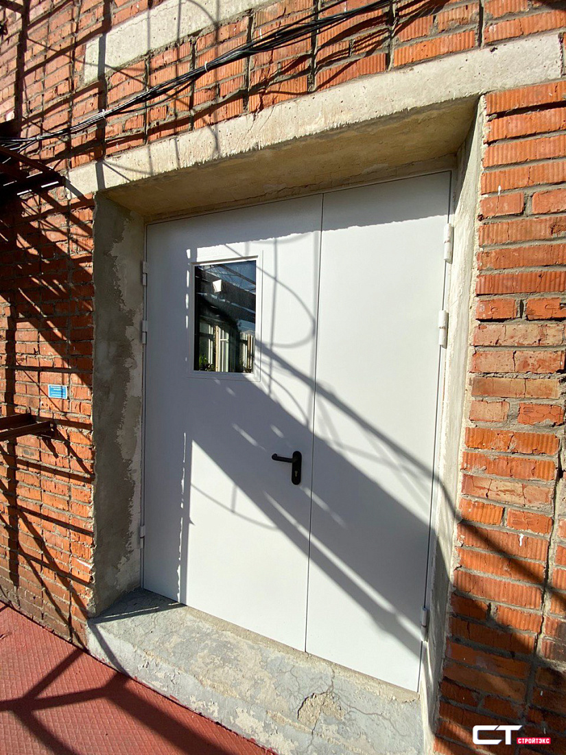 ДПМ-2 EIS-60 Дверь противопожарная металлическая EIS60 двупольная из нержавеющей стали с остеклением 400х600 ДПМ-2 EIS-60 Дверь противопожарная металлическая EIS60 двупольная из нержавеющей стали с остеклением 400х600